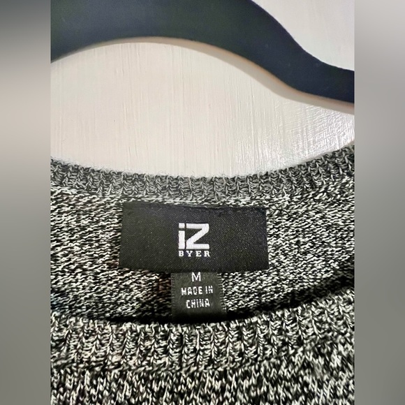 Iz Byer - Heather Grey Bodycon Lace-Up Sweater Dress (NWOT) - Medium - Picture 6 of 7